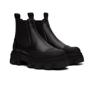 GANNI Black Chelsea Boots